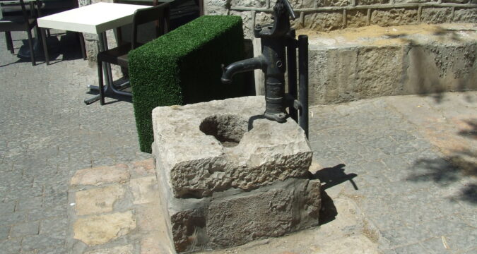 משאבת מים ציבורית, המושבה הטמפלרית ירושלים , המושבה הגרמנית