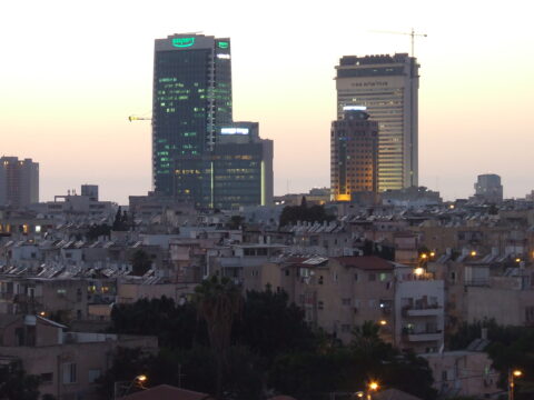 קו השמיים הישן של תל אביב | מגדל שלום | תל אביב קו השמיים הישן של תל אביב | מגדל שלום