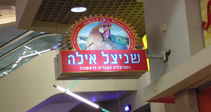 שניצל איילה | השניצליה העברית הראשונה | קניון רננים | רעננה