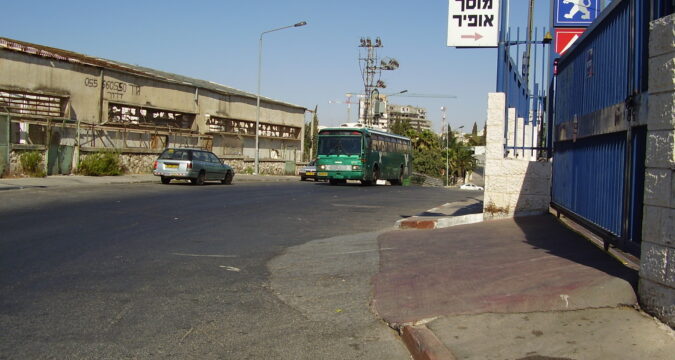 אוטובוס O303 | אגד | רחוב ירמיהו | רוממה | ירושלים